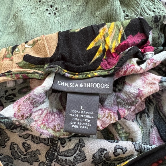 Multi print wide leg pants - Picture 8 of 9